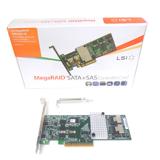 LSI LSI00205 MegaRAID 9280-8E 6GB/s PCIe SAS RAID Controller Card